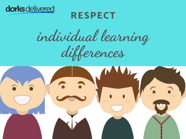 respect individual learning differences