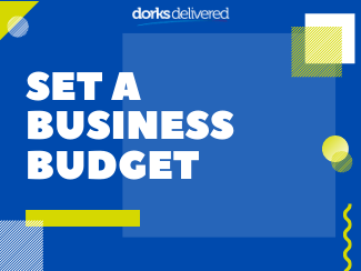 set a business budget