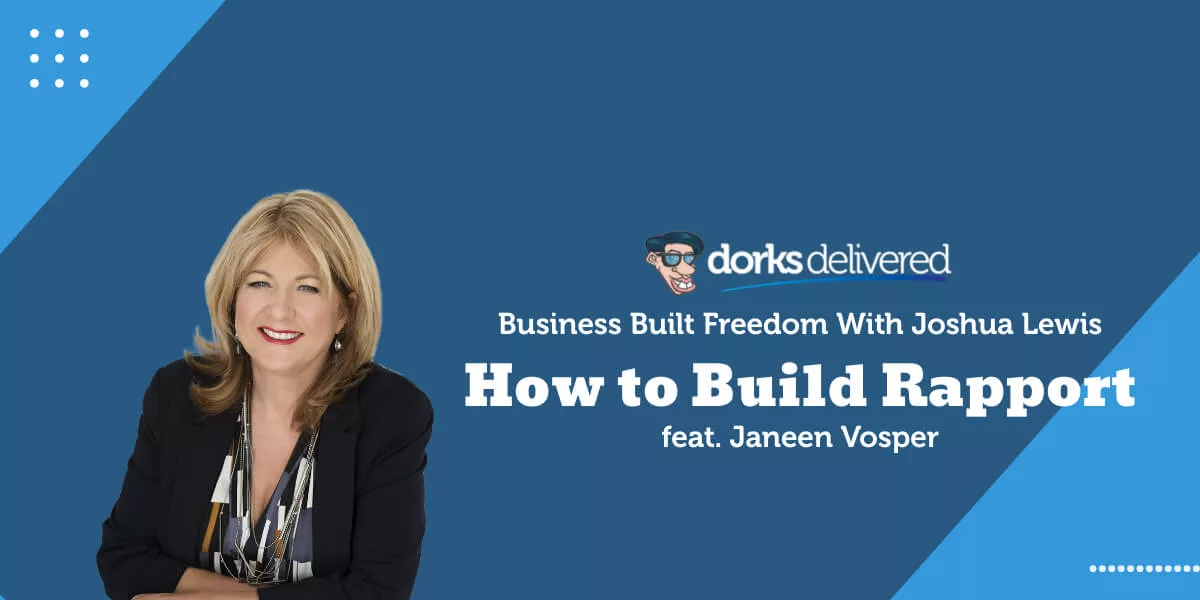 How to Build Rapport With Janeen Vosper
